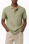 Mango Regular Fit Cotton Piqué Polo In Multi