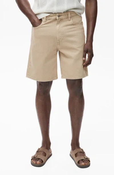 MANGO MANGO REGULAR FIT DENIM SHORTS