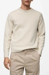 Mango Pull-over Maille Regular-fit In Ivory White