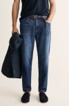 Mango Regular Fit Jeans In Blue