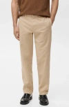 Mango Regular Fit Jeans In Nude