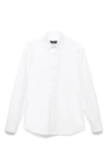 Mango Regular Fit Oxford Button-down Shirt In White
