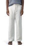 Mango Regular Fit Pants In White