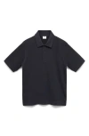 Mango Regular Fit Polo In Blue
