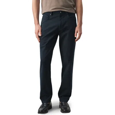 Mango Regular Fit Straight Leg Jeans In Blue