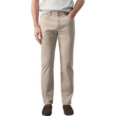 Mango Regular Fit Straight Leg Jeans In Brown