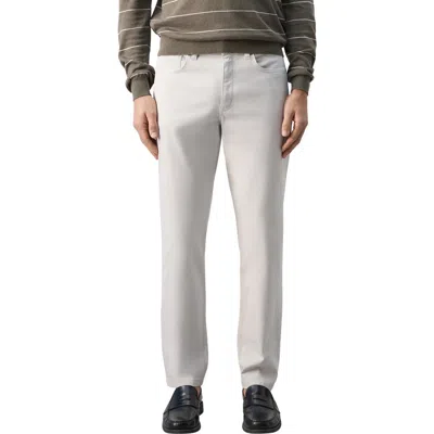 Mango Regular Fit Straight Leg Jeans In Gray