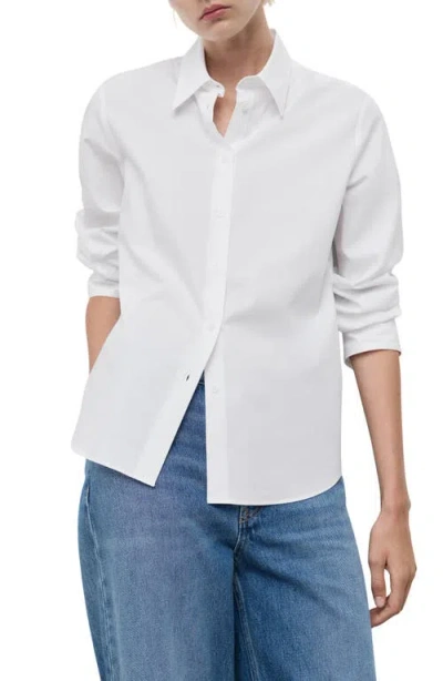MANGO MANGO REGULAR FIT WOVEN SHIRT