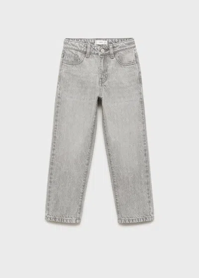 Mango Jean Straight Regular Gris Denim - Enfants - 13-14 Ans -  Kids In Gray
