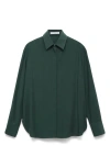 Mango Relaxed Fit Button-up Shirt In Multi