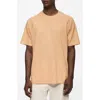 Mango Basic Cotton Blend T-shirt Burnt Orange In Orange Brûlé