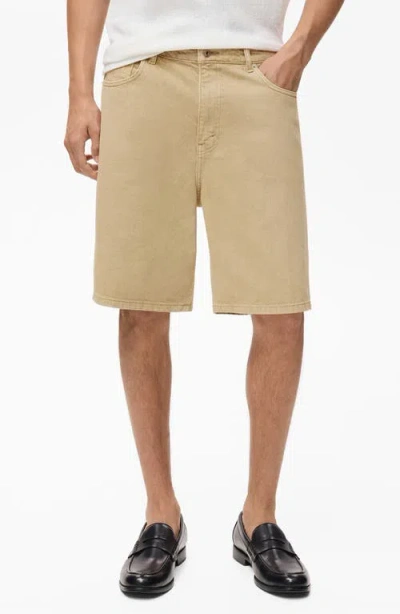 MANGO MANGO RELAXED FIT DENIM BERMUDA SHORTS