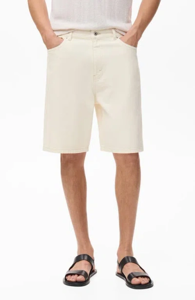 MANGO MANGO RELAXED FIT DENIM BERMUDA SHORTS
