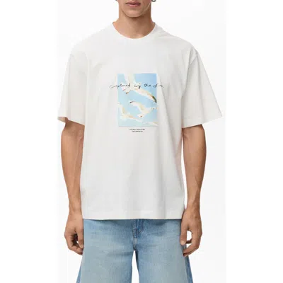 MANGO MANGO RELAXED FIT GRAPHIC T-SHIRT