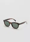 Mango Resin Frame Sunglasses In Brown