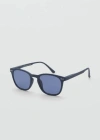 Mango Kids' Resin Frame Sunglasses Dark Navy