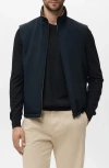 Mango Reversible Water Repellent Vest In Blue
