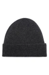 Mango Rib Beanie In Gray