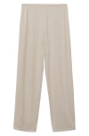 Mango Rib Pajama Pants In Neutral