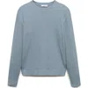 Mango Rib Sweater In Sky Blue