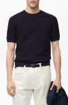 Mango Thermoregulating Performance Slim Fit Stretch T-shirt In Blue