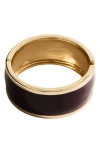 Mango Rigid Volume Bangle In Gold