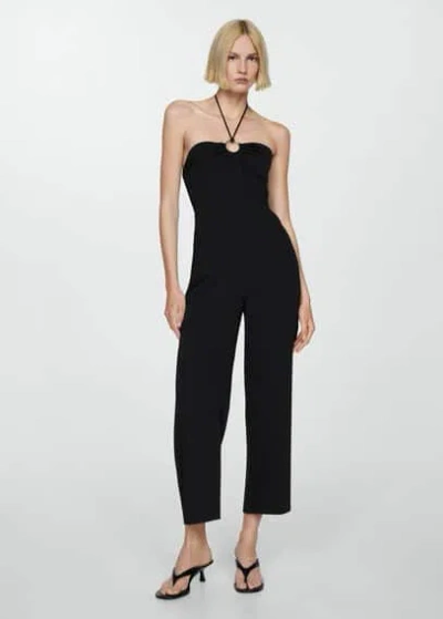 Mango Combinaison In Noir