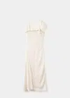 Mango Robe À Imprimé Fleuri Dentelle In White