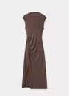 Mango Robe Basila In Brown