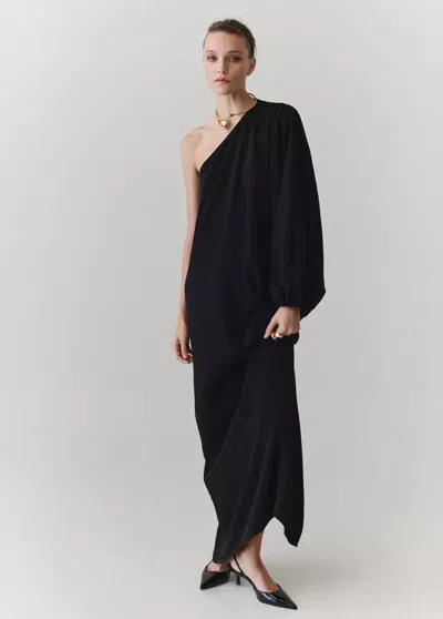 Mango Robe Caterina In Noir