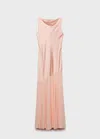 Mango Short Coton Poches Corail - Femme - S -