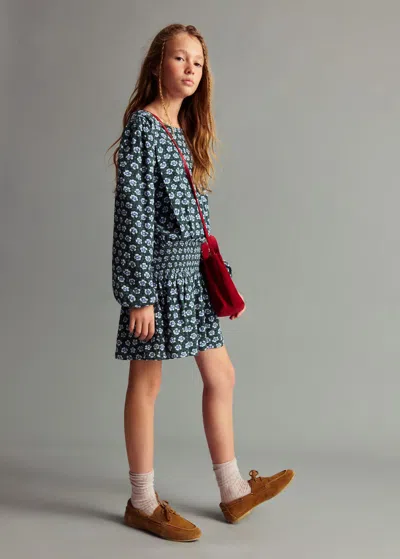 Mango Kids' Dress In Blue