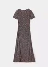 Mango Midi Dress In Noir