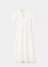 Mango Robe Lara In Blanc