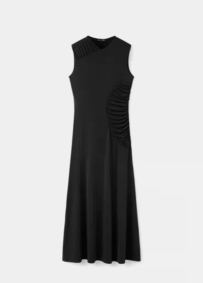 Mango Robe Loles In Noir