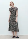 Mango Robe Noir - Femme - Xxl -  In Noir