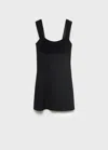 Mango Robe Noir - Femme - Xl -