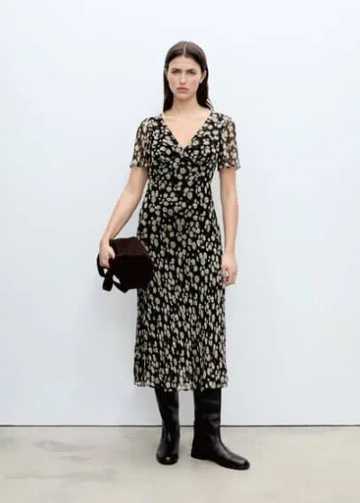 Mango Dress Black