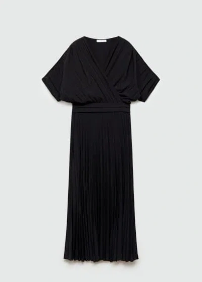 Mango Robe In Noir
