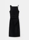 Mango Robe Norma In Noir