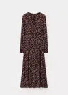 Mango Robe Pomelc-w In Noir