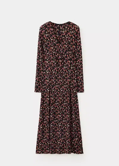 Mango Robe Pomelc-w In Noir