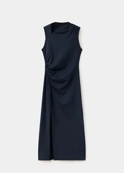 Mango Robe Rumi In Bleu Nuit