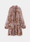 Mango Robe Silver In Orange Brûlé