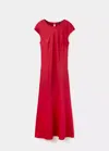Mango Robe Stemy-w In Rouge