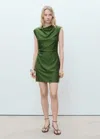 Mango Robe Vert - Femme - Xl -  In Vert