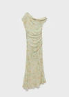 Mango Dress Pastel Green In Pastel Green