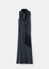 Mango Robe Vicky In Gris Anthracite