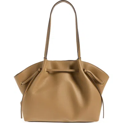 Mango Romina Faux Leather Shoulder Bag In Brown