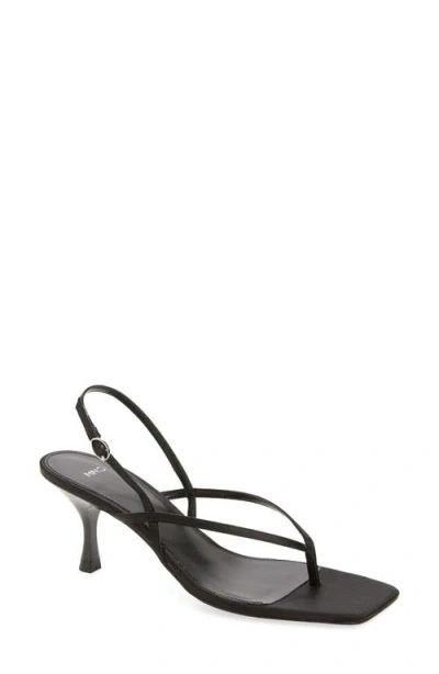 Mango Ross Sandal In Black